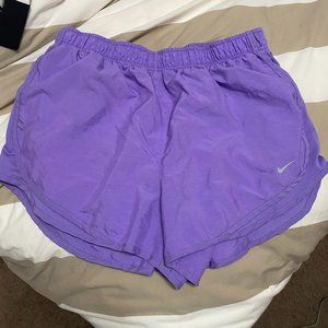 Purple Nike Running Shorts